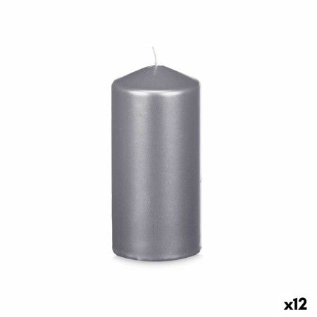 Bougie Acorde 92539 Argenté 7 x 15,5 x 7 cm (12 Unités): Plus de 300.000 produits de grandes marques en vente directe à prix usi