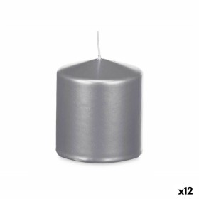 Bougie Acorde 92543 Argenté 9 x 10 x 9 cm (12 Unités): Plus de 300.000 produits de grandes marques en vente directe à prix usine