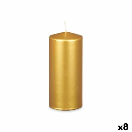 Bougie Acorde 92546 Doré 9 x 20 x 9 cm (8 Unités): Plus de 300.000 produits de grandes marques en vente directe à prix usine sur