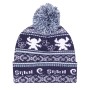 Chapeau Stitch Fair Isle Pom Beanie Blue marine: Plus de 300.000 produits de grandes marques en vente directe à prix usine sur c