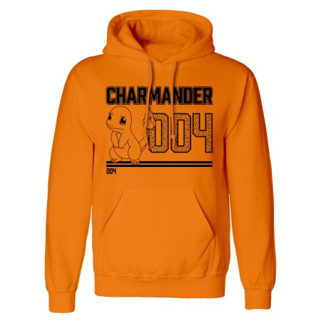 Sweat à capuche unisex Pokémon Charmander Line Art Orange: Plus de 300.000 produits de grandes marques en vente directe à prix u