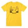 T-shirt à manches courtes unisex Pokémon Pikachu Katakana Jaune: Plus de 300.000 produits de grandes marques en vente directe à 