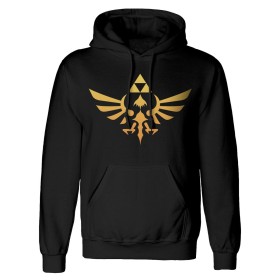 Sweat à capuche unisex The Legend of Zelda Hyrule Noir: Plus de 300.000 produits de grandes marques en vente directe à prix usin
