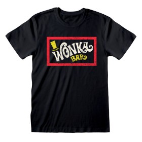 T-shirt à manches courtes unisex Willy Wonka Wonka Bar Noir: Plus de 300.000 produits de grandes marques en vente directe à prix