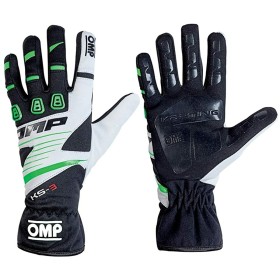 Gants de karting OMP KS-3 MY2018 XXS kart Blanc Noir Vert: Plus de 300.000 produits de grandes marques en vente directe à prix u
