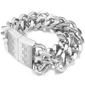 Bracelet Homme Police PEAGB0001705 22 cm: Plus de 300.000 produits de grandes marques en vente directe à prix usine sur cadeaufo