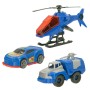 Set de voitures Colorbaby 20 x 12 x 8,5 cm 6 Unités 3 Pièces Police: Plus de 300.000 produits de grandes marques en vente direct