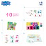 Jouet Educatif Peppa Pig Edu Games Collection 24,5 x 0,2 x 24,5 cm (6 Unités) 10 en 1: Plus de 300.000 produits de grandes marqu