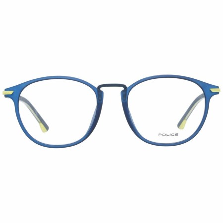 Monture de Lunettes Homme Police VPL558-490TA5 Bleu Ø 49 mm: Plus de 300.000 produits de grandes marques en vente directe à prix