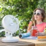 Ventilateur de Bureau Rechargeable avec LED FanLed InnovaGoods Ø6,6'' 4000 mAh: Plus de 300.000 produits de grandes marques en v