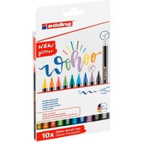 Feutres Edding 1340 Glitter Brush Multicouleur 10 Pièces: Plus de 300.000 produits de grandes marques en vente directe à prix us