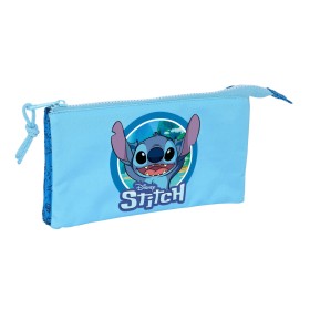 Trousse d'écolier Stitch Bleu 22 x 12 x 3 cm: Plus de 300.000 produits de grandes marques en vente directe à prix usine sur cade