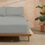 Drap housse Decolores Liso Acier Lit 1 persone Lisse: Plus de 300.000 produits de grandes marques en vente directe à prix usine 