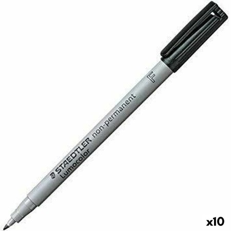 Marqueur Staedtler Lumocolor 316F Noir (10 Unités): Plus de 300.000 produits de grandes marques en vente directe à prix usine s