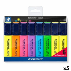 Ensemble de Marqueurs Fluorescents Staedtler Textsurfer Classic Multicouleur (5 Unités): Plus de 300.000 produits de grandes mar