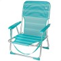 Chaise de Plage Aktive Turquoise 44 x 72 x 35 cm Aluminium Pliable (4 Unités): Plus de 300.000 produits de grandes marques en ve
