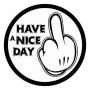 Autocollant pour voiture Have a Nice Day: Plus de 300.000 produits de grandes marques en vente directe à prix usine sur cadeaufo