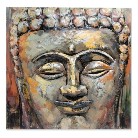 Cadre DKD Home Decor Buda Bois Métal Oriental Buda (80 x 80 x 7 cm): Plus de 300.000 produits de grandes marques en vente direct