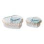Boîte à bijoux DKD Home Decor 8424001396207 Acrylique Carton 19 x 10 x 7 cm (2 Unités): Plus de 300.000 produits de grandes marq