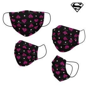 Masque en tissu hygiénique réutilisable DC Super Hero Girls Enfant Noir: Plus de 300.000 produits de grandes marques en vente di