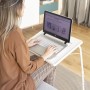 Table d'appoint pliante multi-usage Foldy Table InnovaGoods: Plus de 300.000 produits de grandes marques en vente directe à prix