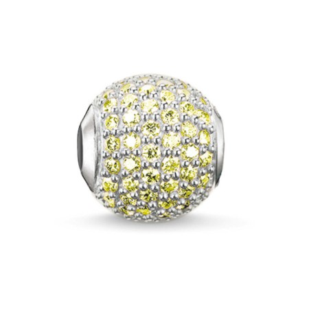 Perle de verre Femme Thomas Sabo K0123-051-33 Vert 1,1 cm: Plus de 300.000 produits de grandes marques en vente directe à prix u