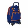 Cartable à roulettes Compact Valencia Basket M918 Bleu Orange (33 x 45 x 22 cm): Plus de 300.000 produits de grandes marques en 