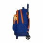 Cartable à roulettes Compact Valencia Basket M918 Bleu Orange (33 x 45 x 22 cm): Plus de 300.000 produits de grandes marques en 