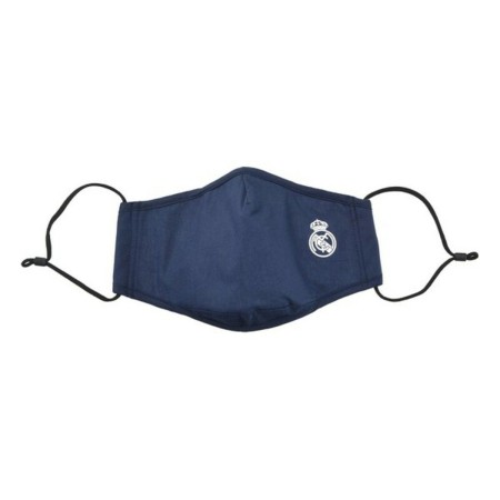 Masque en tissu hygiénique réutilisable Real Madrid C.F. Bleu: Plus de 300.000 produits de grandes marques en vente directe à pr