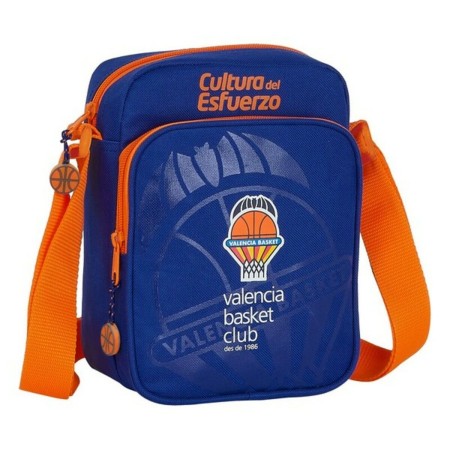 Sac bandoulière Valencia Basket Bleu Orange (16 x 22 x 6 cm): Plus de 300.000 produits de grandes marques en vente directe à pri