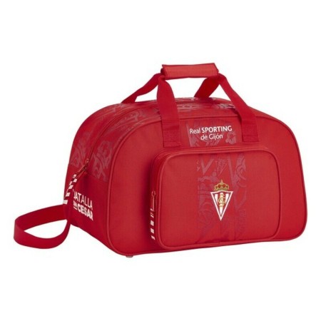 Sac de sport Real Sporting de Gijón Rouge (40 x 24 x 23 cm): Plus de 300.000 produits de grandes marques en vente directe à prix