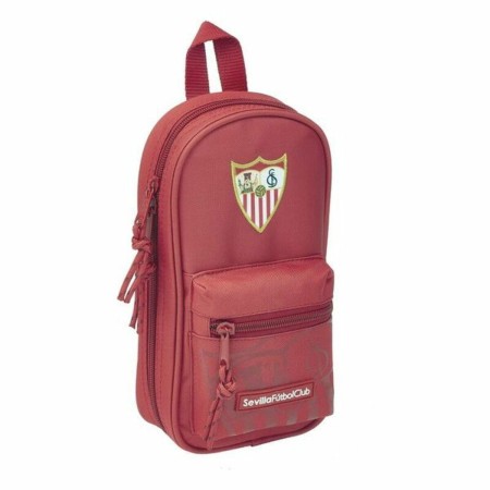 Plumier sac à dos Sevilla Fútbol Club SAF411956747 Rouge 12 x 23 x 5 cm (33 Pièces): Plus de 300.000 produits de grandes marques
