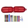 Plumier sac à dos Sevilla Fútbol Club SAF411956747 Rouge 12 x 23 x 5 cm (33 Pièces): Plus de 300.000 produits de grandes marques