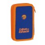 Plumier double Valencia Basket M854 Bleu Orange 12.5 x 19.5 x 4 cm (28 Pièces): Plus de 300.000 produits de grandes marques en v