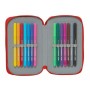 Plumier double Sevilla Fútbol Club M854 Rouge 12.5 x 19.5 x 4 cm (28 Pièces): Plus de 300.000 produits de grandes marques en ven