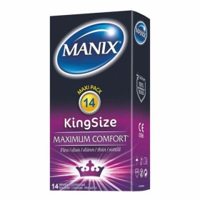 Préservatifs Manix King Size Non 18,5 cm Ø 5,6 cm (14 uds): Plus de 300.000 produits de grandes marques en vente directe à prix 