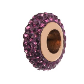 Perle de verre Femme Folli Follie 3P0T024RV Violet 1,5 cm: Plus de 300.000 produits de grandes marques en vente directe à prix u