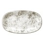 Plateau Porcelaine Blanc/Marron (15 x 8,7 x 2,3 cm): Plus de 300.000 produits de grandes marques en vente directe à prix usine s