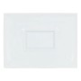 Assiette plate Gourmet Porcelaine Blanc (29,5 x 22 x 3 cm): Plus de 300.000 produits de grandes marques en vente directe à prix 