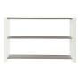 Range-chaussures DKD Home Decor 8424001835041 Blanc Multicouleur Argenté Bois Métal 80 x 30 x 50 cm: Plus de 300.000 produits de