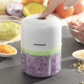 Mini Hachoir Rechargeable et Portable Echoppie InnovaGoods: Plus de 300.000 produits de grandes marques en vente directe à prix 
