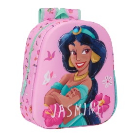 Sac à dos enfant 3D Disney Princess Jasmine Rose 27 x 33 x 10 cm: Plus de 300.000 produits de grandes marques en vente directe à