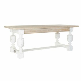 Table de Salle à Manger DKD Home Decor Bois Sapin Bois MDF 200 x 90 x 77 cm: Plus de 300.000 produits de grandes marques en vent