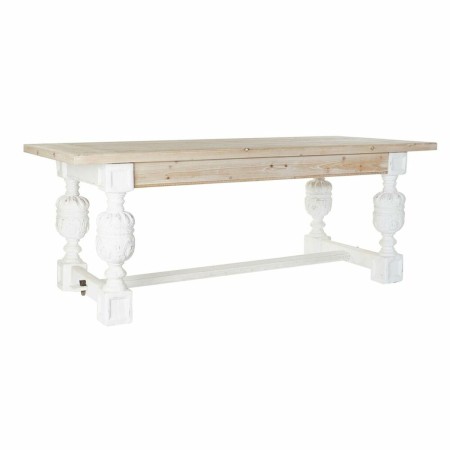Table de Salle à Manger DKD Home Decor Bois Sapin Bois MDF 200 x 90 x 77 cm: Plus de 300.000 produits de grandes marques en vent