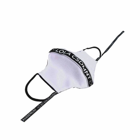 Masque en tissu hygiénique réutilisable Lola Casademunt Blanc Avec logo: Plus de 300.000 produits de grandes marques en vente di