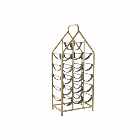 Range Bouteilles DKD Home Decor Noir Doré Métal Plastique 37,5 x 24,5 x 82 cm: Plus de 300.000 produits de grandes marques en ve