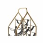 Range Bouteilles DKD Home Decor Noir Doré Métal Plastique 37,5 x 24,5 x 82 cm: Plus de 300.000 produits de grandes marques en ve