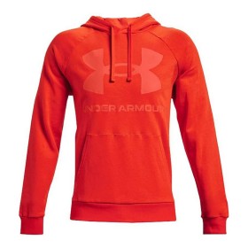Sweat à capuche homme Under Armour Rival Fleece Big Logo Orange: Plus de 300.000 produits de grandes marques en vente directe à 