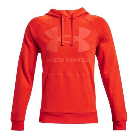 Sweat à capuche homme Under Armour Rival Fleece Big Logo Orange: Plus de 300.000 produits de grandes marques en vente directe à 