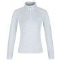T-shirt à manches courtes femme Regatta Yonder Half-Zip Blanc: Plus de 300.000 produits de grandes marques en vente directe à pr
